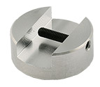 EM-Tec JS12 cylinder stub vise clamp 0-12mm, JEOL Ø25x10mm
